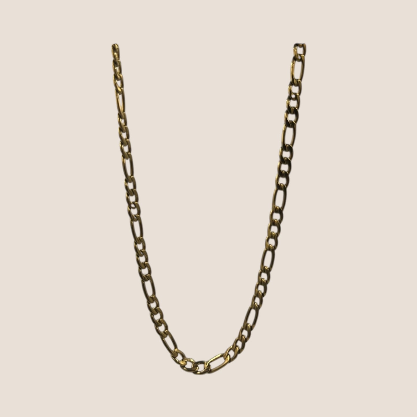 Open Link Chain 3MM Gold