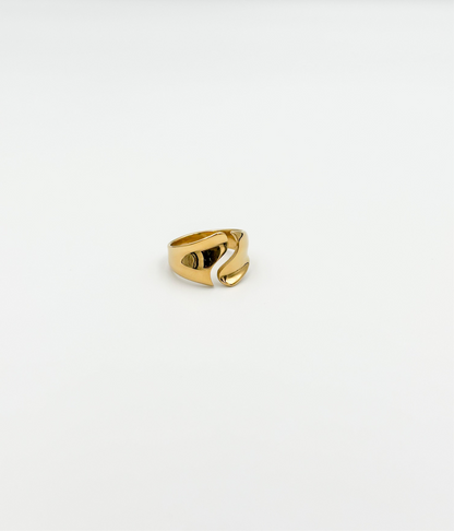 Curve Open Ring