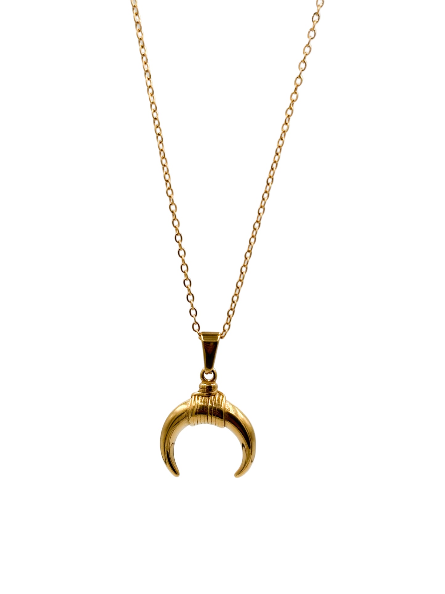 Anchor Pendant Chain 18k Gold