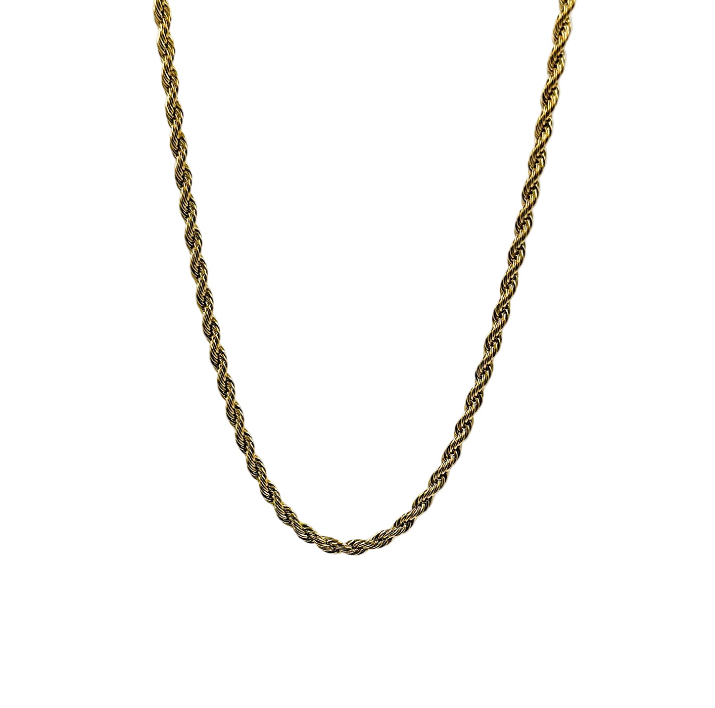 Rope Game Chain 3MM 18K Gold