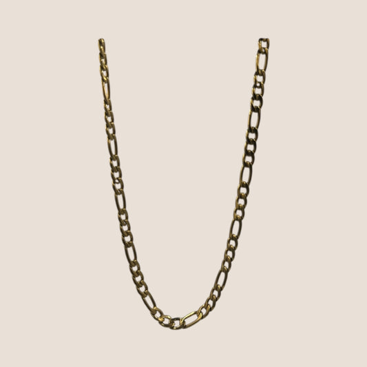 Open Link Chain 3MM Gold