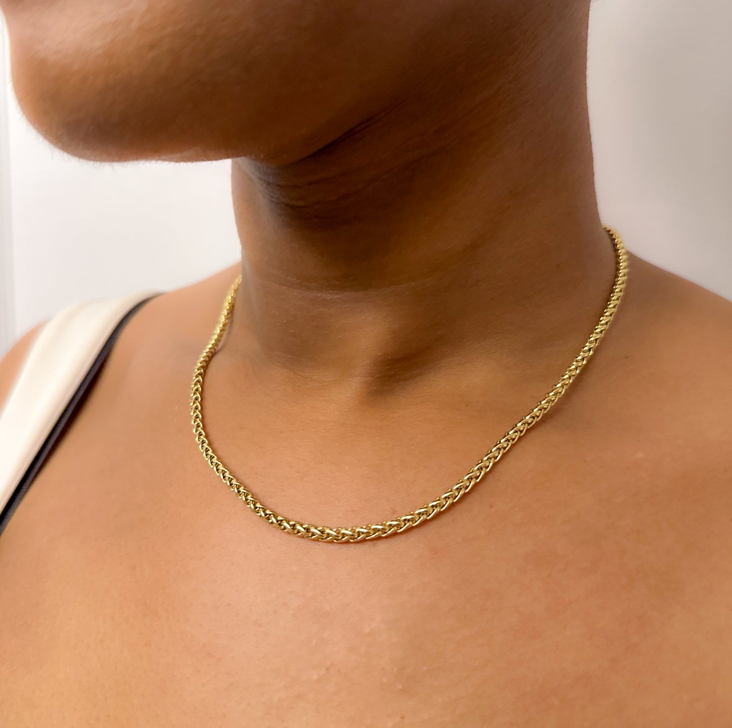 Twist Legacy Chain 3mm 18k Gold