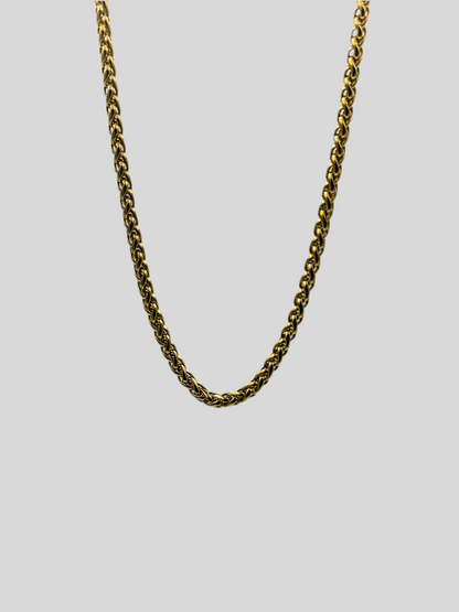 Twist Legacy Chain 3mm 18k Gold