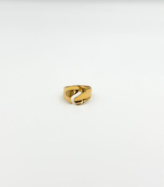 Curve Open Ring