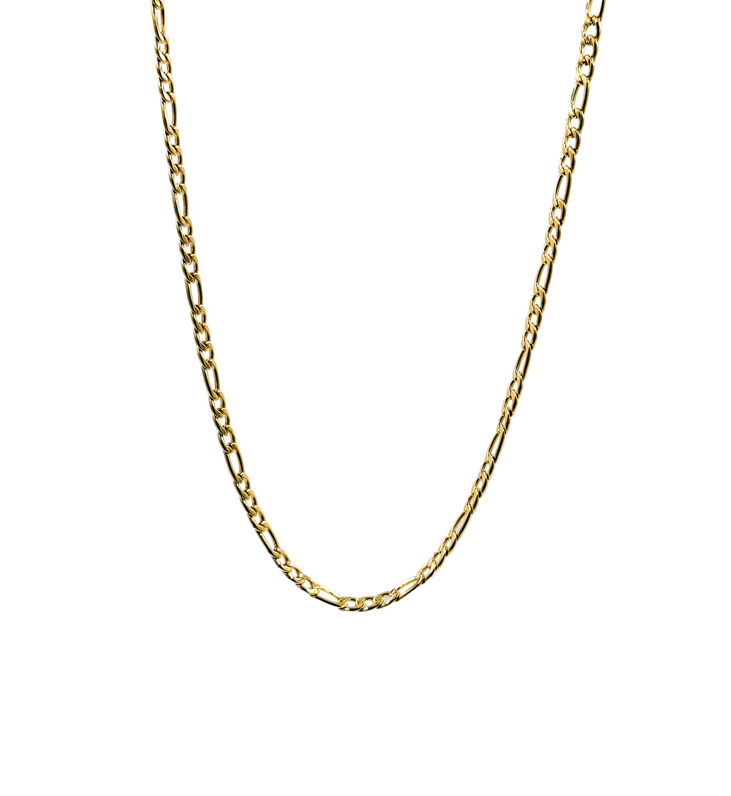 Open Link Chain 3MM Gold