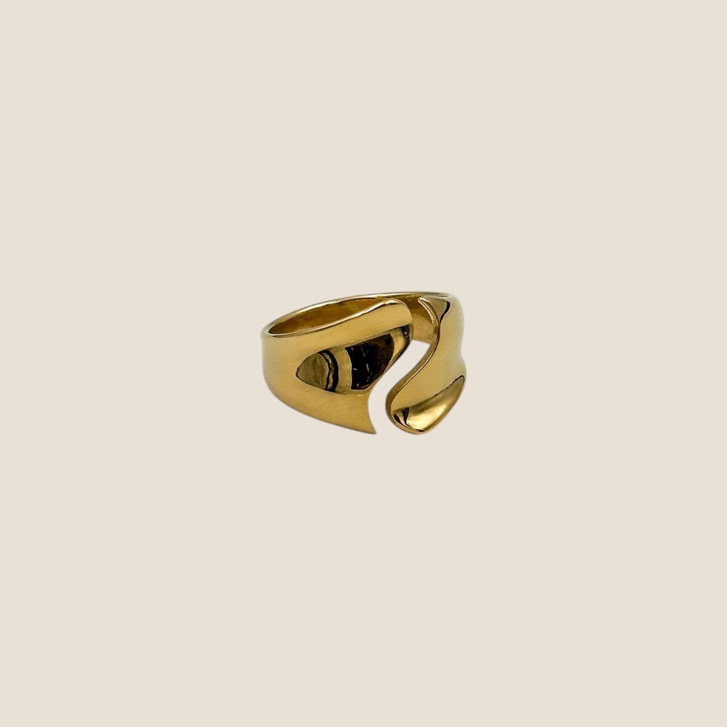 Curve Open Ring